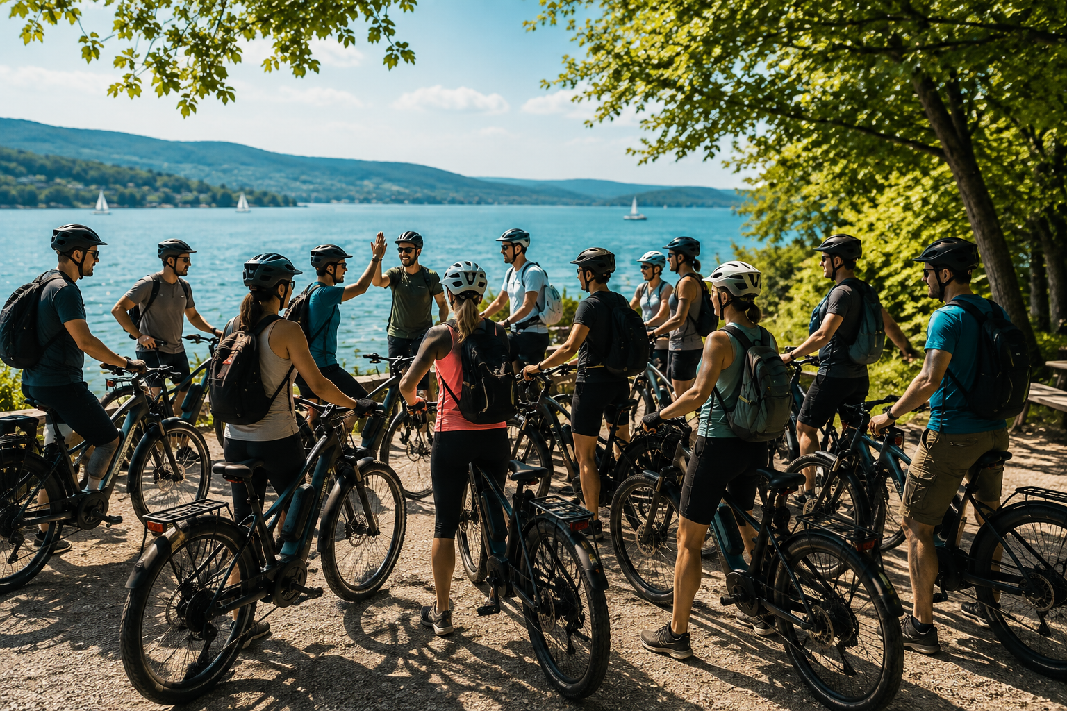E-bike bérlés csoportos foglalás – Balatonalmádi E-bike Kölcsönzés