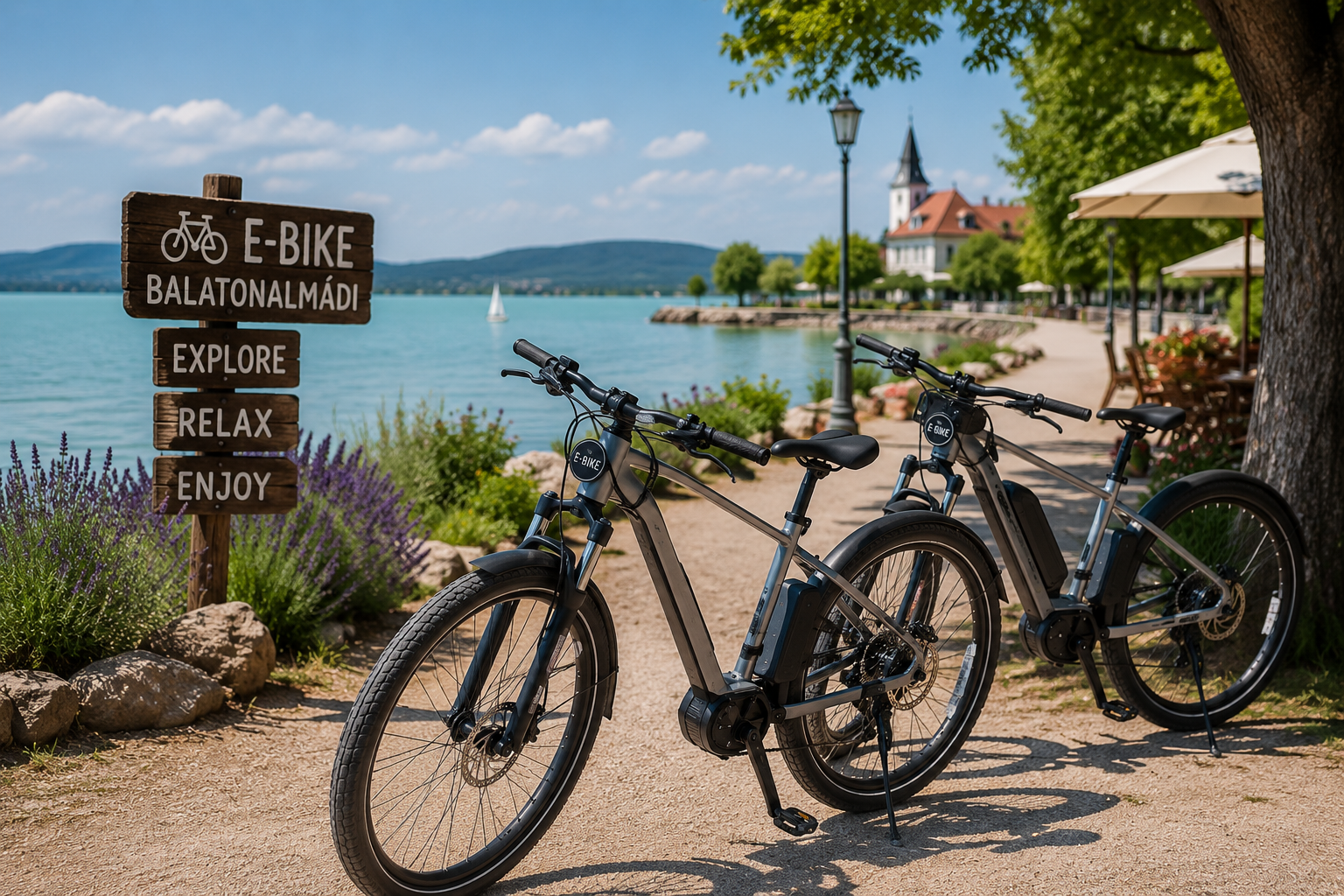 E-bike bérlés egész nap – Balatonalmádi E-bike Kölcsönzés