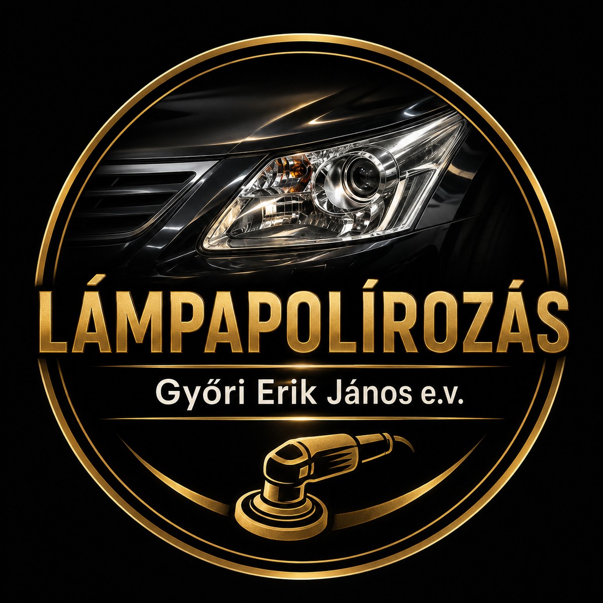 Győri Erik Lámpapolírozás Tiszafüred logó
