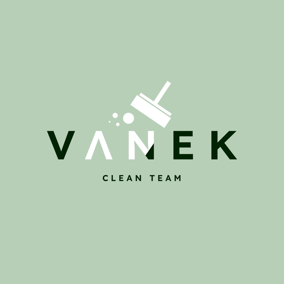 Vanek Clean Team – Takarítószolgálat logó