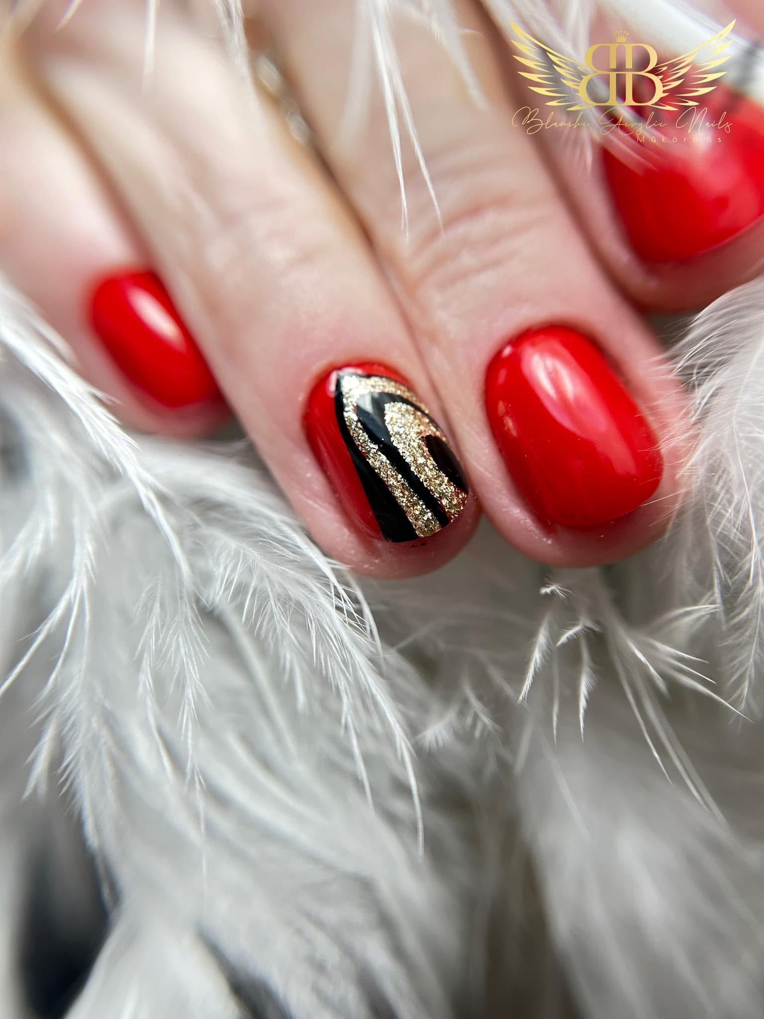 Erősített gél lakk – Blanche Acrylic nails