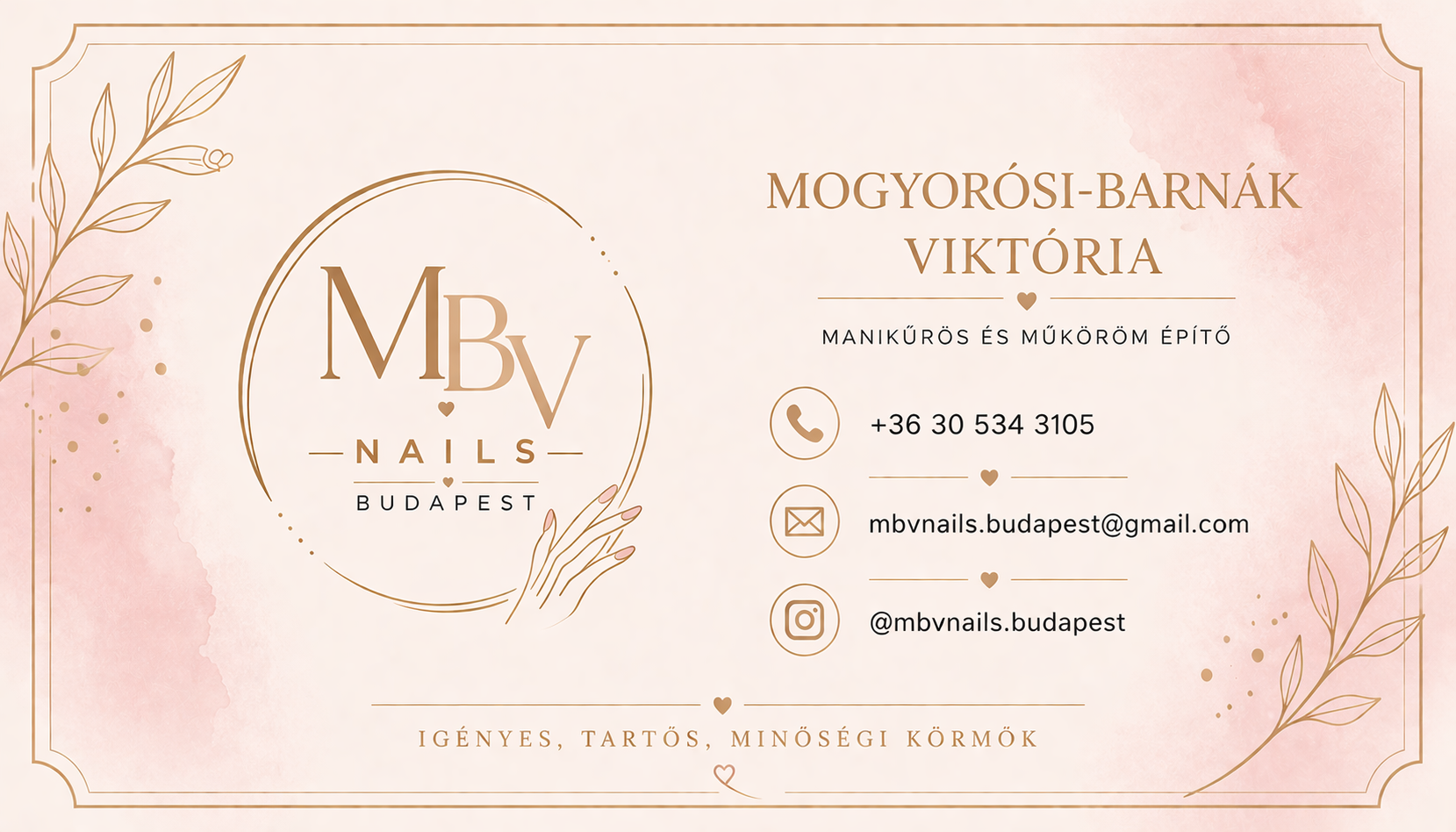 MBVNails – Manikűrös – Budapest